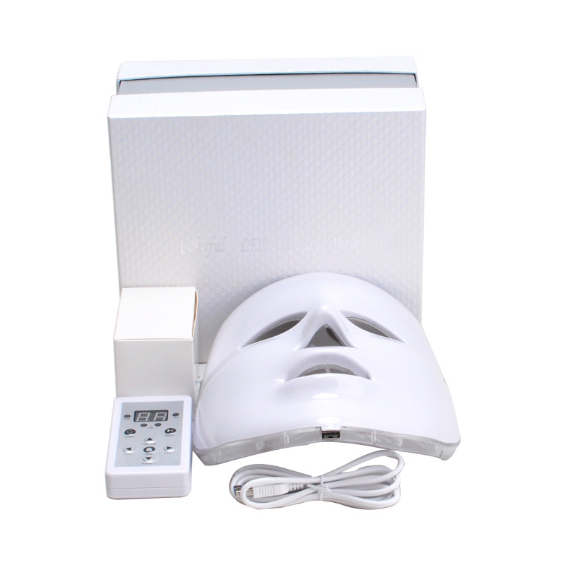 GlowMask Pro™ – LED Gezichtsmasker met 7-Kleurige Lichttherapie | Anti-Aging & Acne